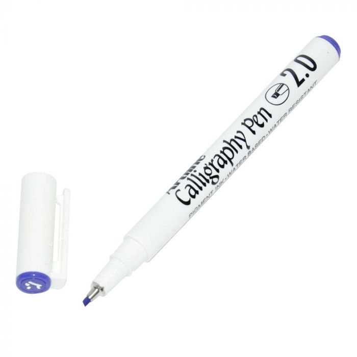 Calligraphy Pen 2.0mm Blue Artline Ref EK242